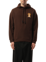 Loewe Suna Fujita Hamster Hoodie in Dark Brown