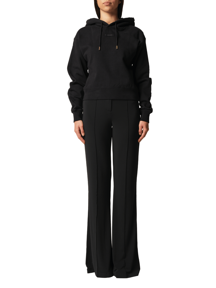 Le Hoodie Gros Grain in Black