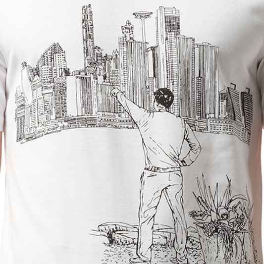 City T-Shirt in White