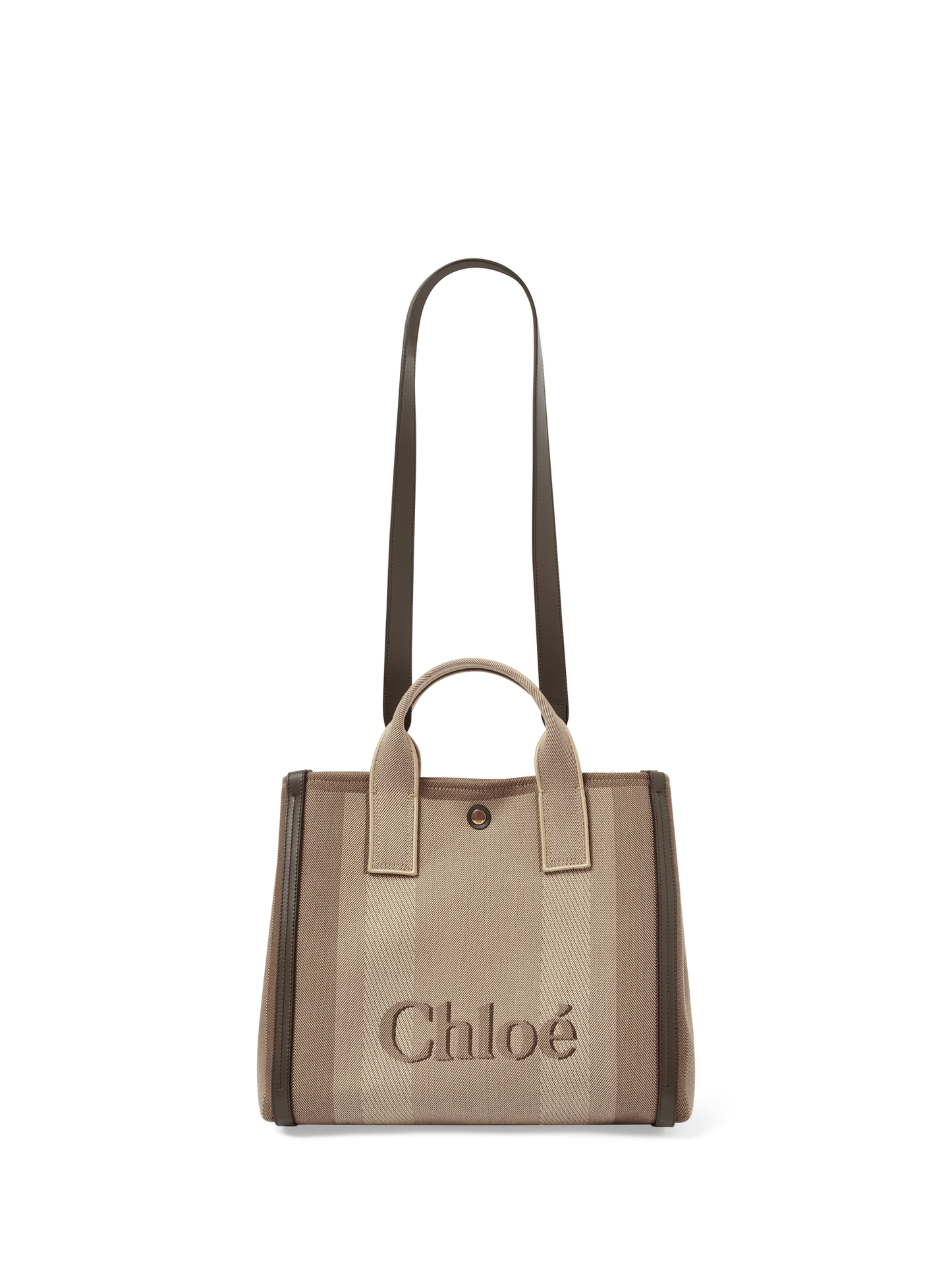 CHLOE Chloe Carry Medium Tote Bag in Kohl Brown | MARAIS CHLOE Chloe Carry Medium Tote Bag in Kohl Brown | MARAIS