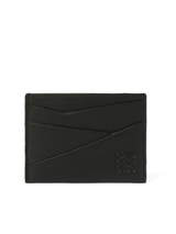 Loewe Puzzle Edge Plain Cardholder in Black