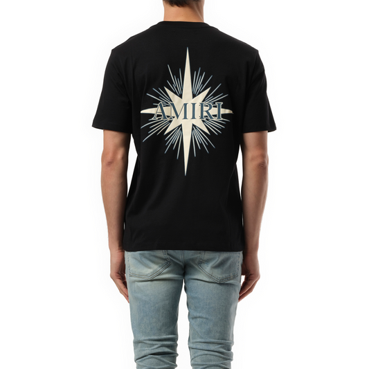 Amiri Starburst T-Shirt in Black