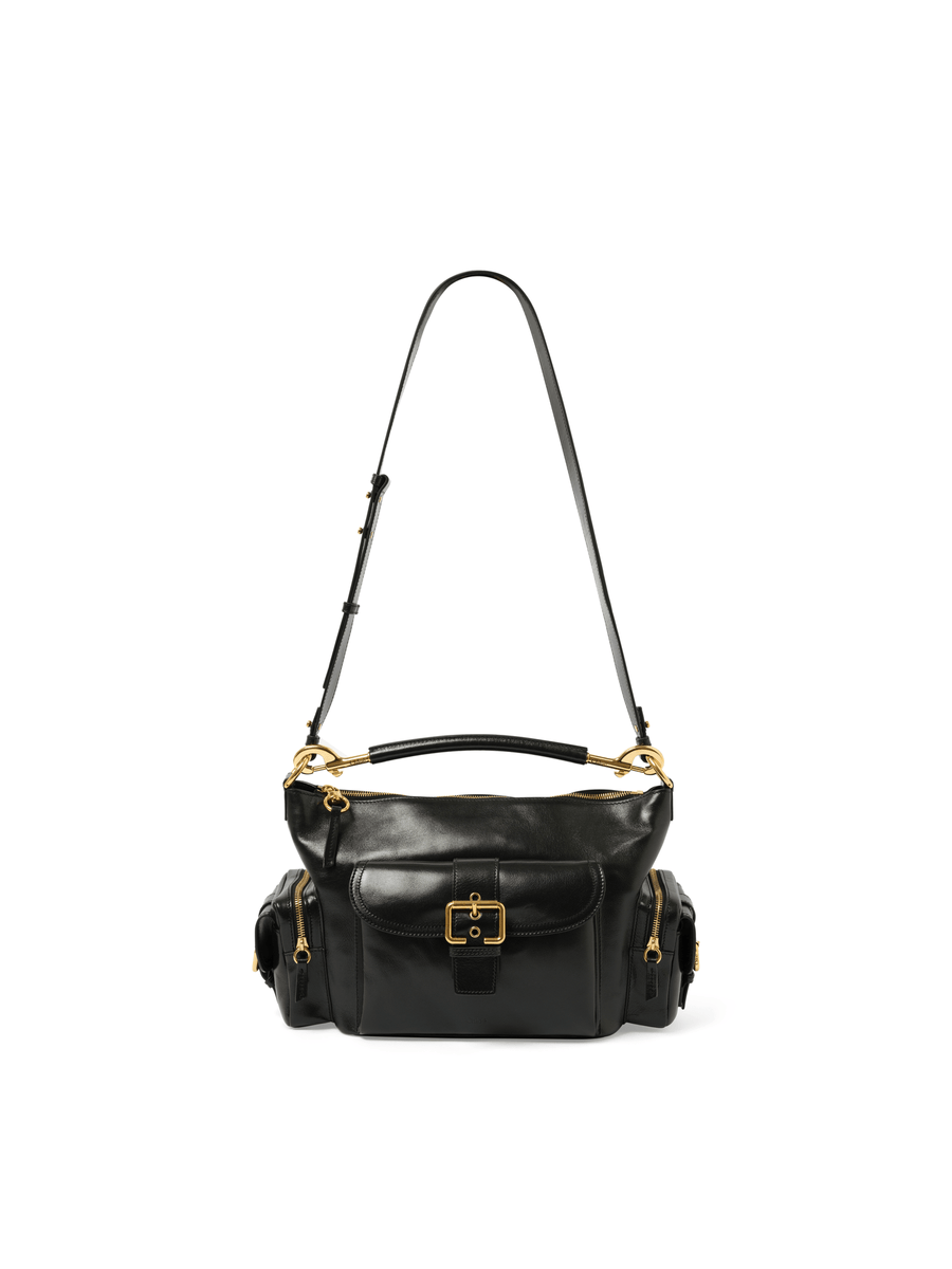 Chloe Medium Camera Bag in Black