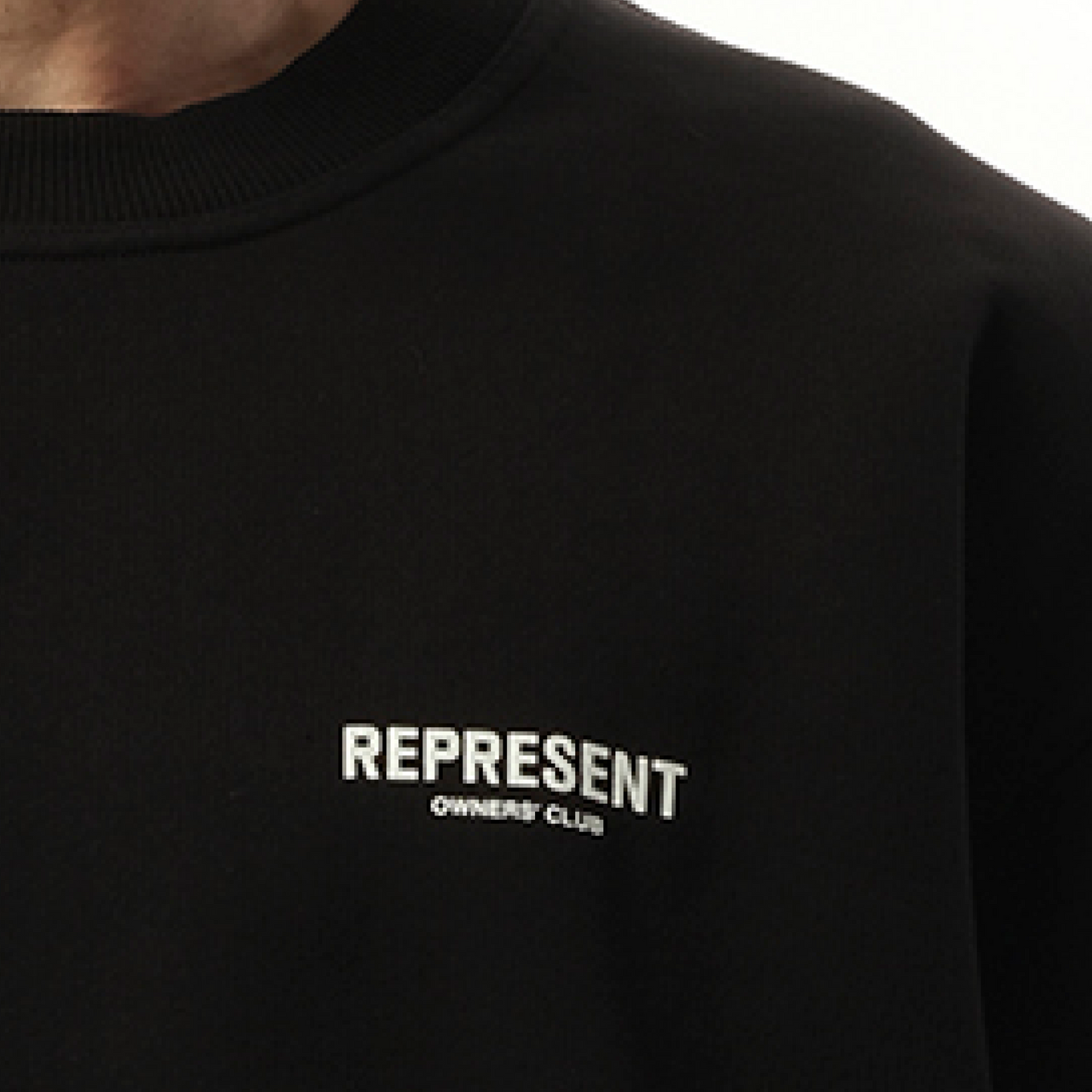 Represent Owners Club Sweatshirt in Black