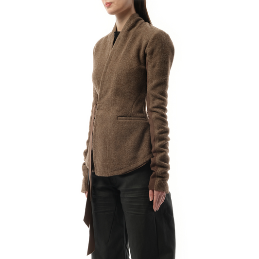 Hollywood Wool Jacket in Fawn