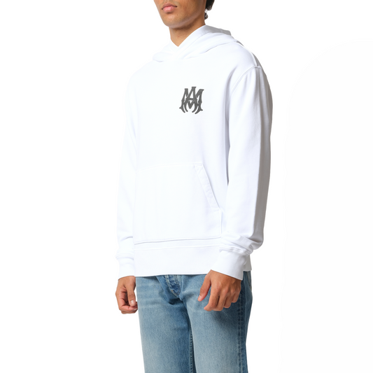 MA Core Logo Hoodie in White