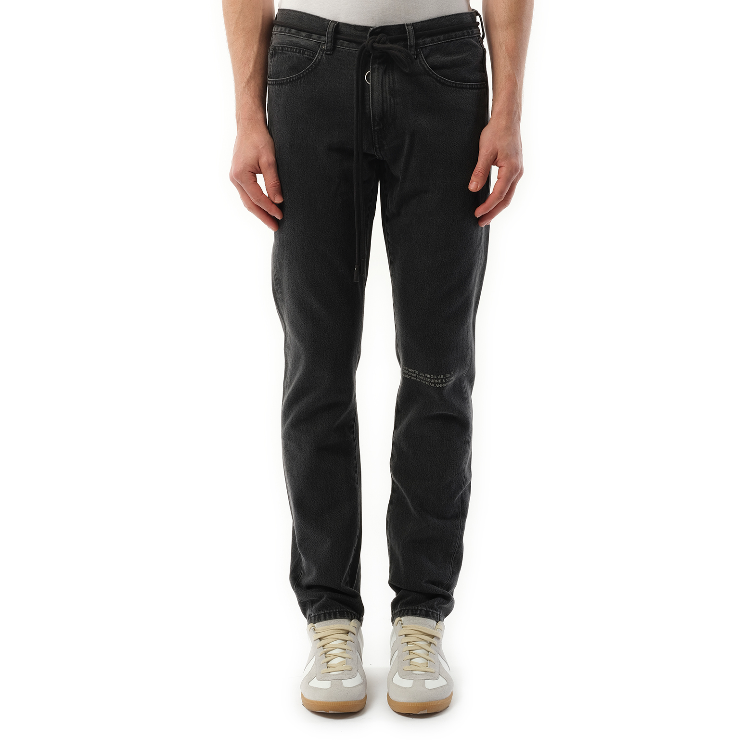 Hv Denim Pant in Black