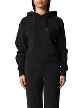 Le Hoodie Gros Grain in Black