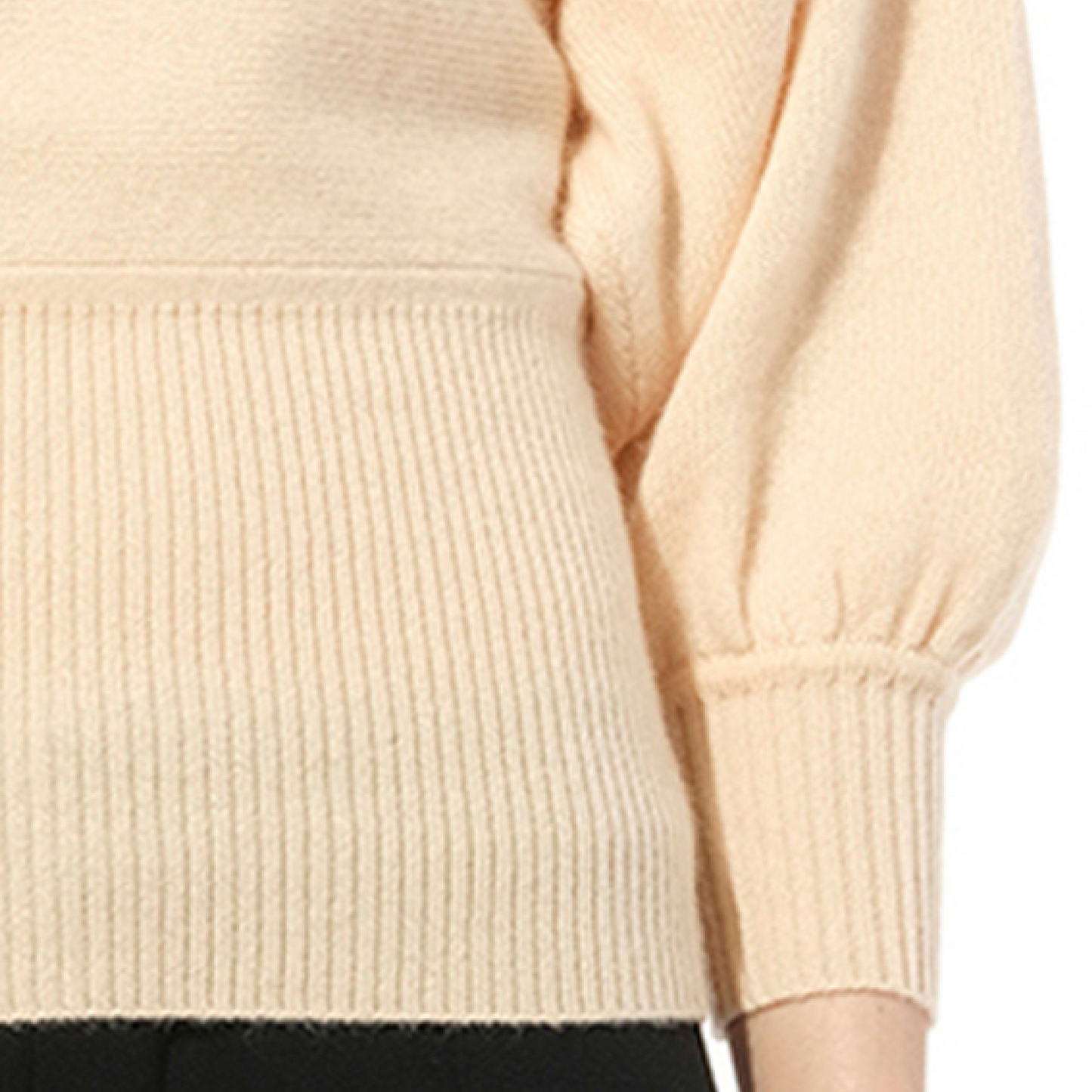 Pull Sweater in Beige