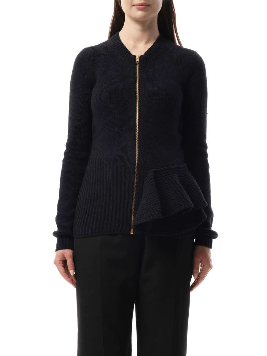 Knitted Jacket in Blue