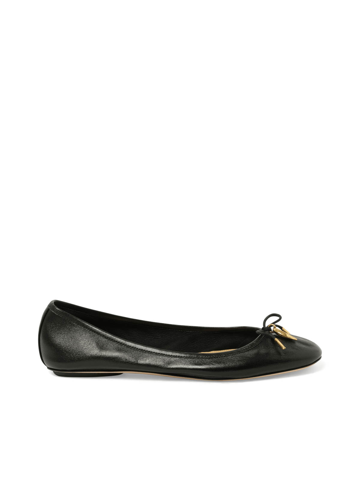 Iris Ballerina in Black Side View | CHLOE