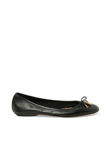 Iris Ballerina in Black Side View | CHLOE