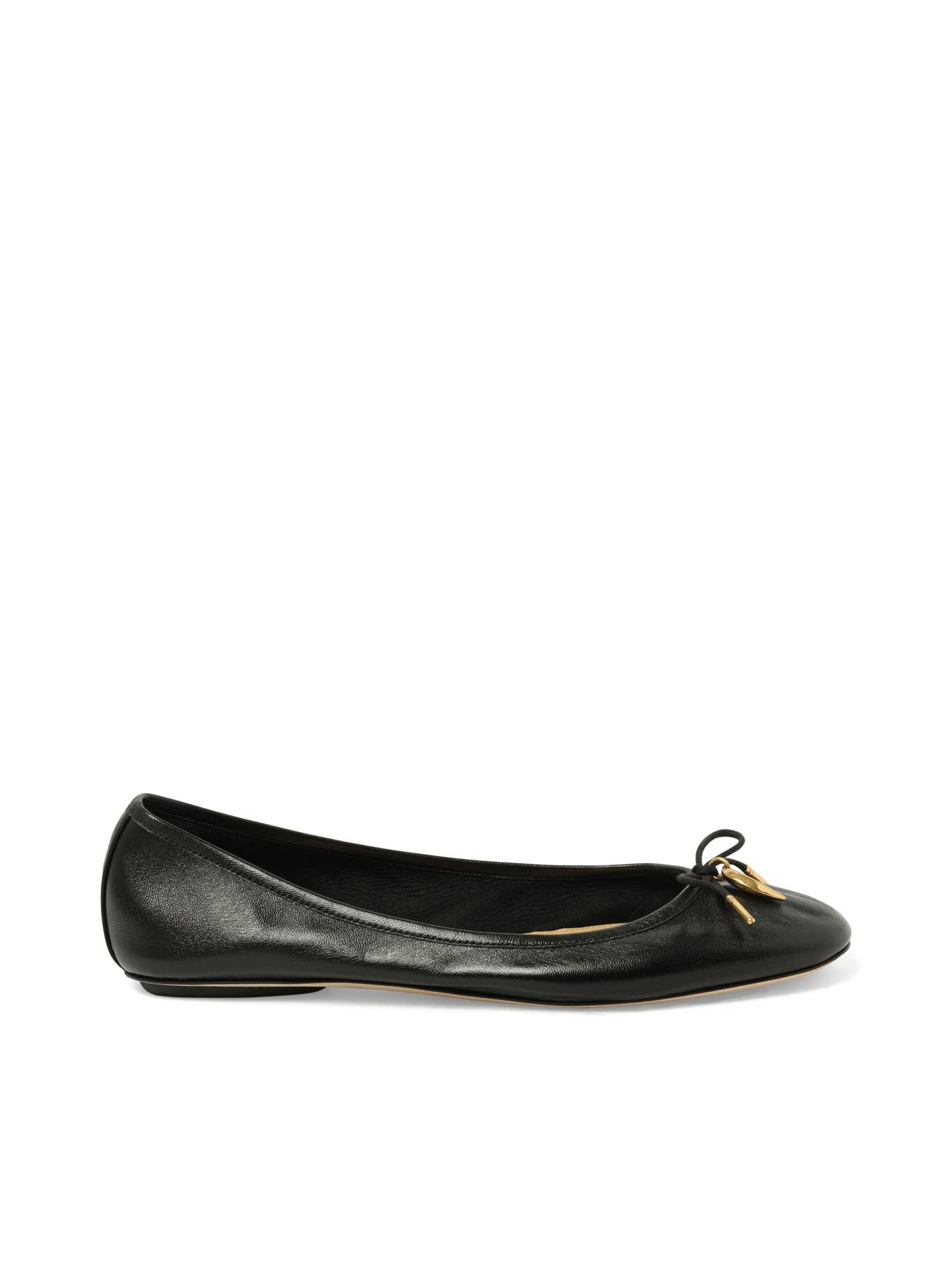 Iris Ballerina in Black Side View | CHLOE