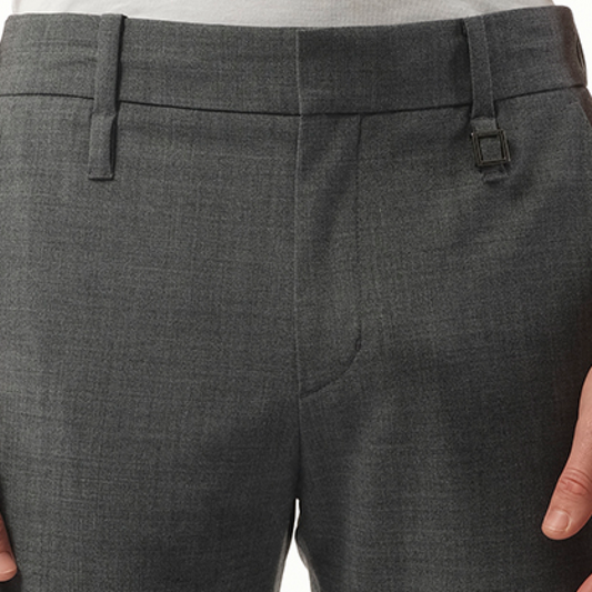 Elasticated Jogger in Grey