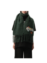 Loewe Submarine Scarf in Deep Forest