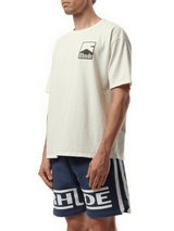 Rhude Rhude Chevron T-Shirt in Vintage White