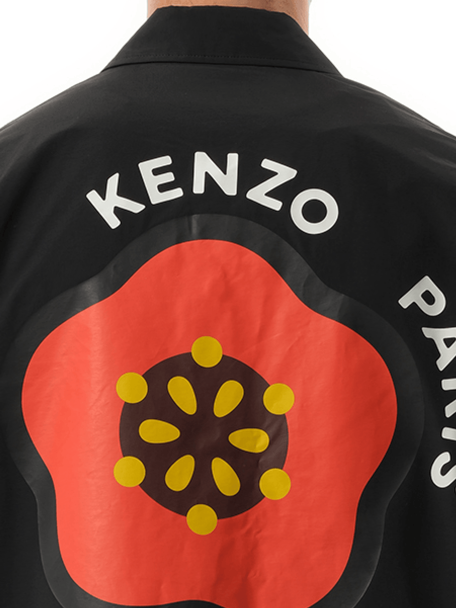 Kenzo Kenzo Pop Light Coach Jacket in Black