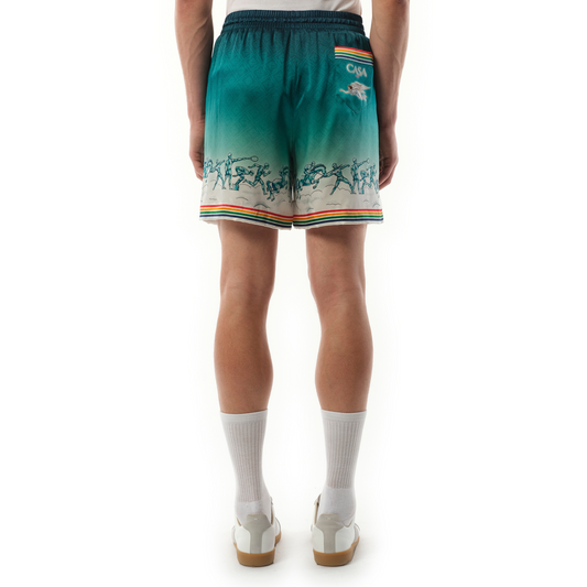 Goddess Drawstring Shorts in Multicolour