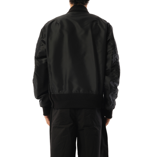 Sacai Gonz Nylon Twill Blouson in Black