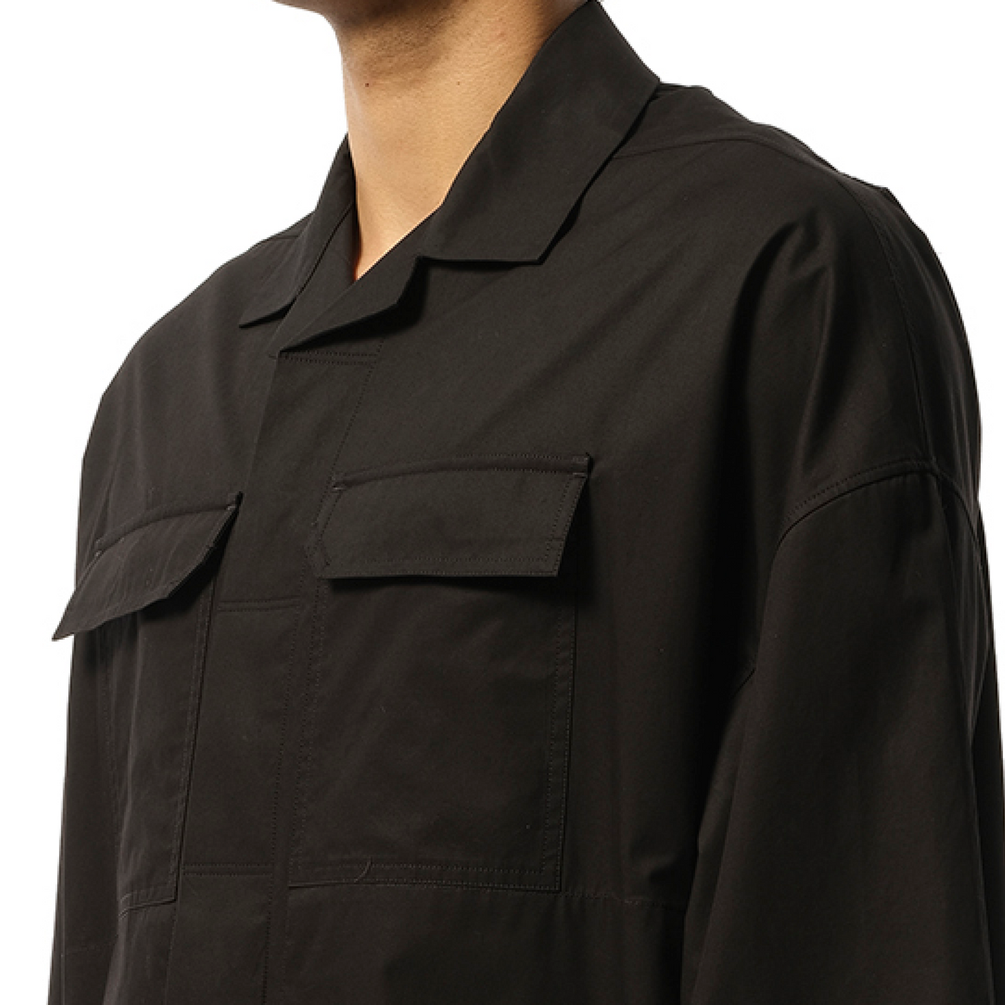 Magnum Tommy Short Sleeve Shirt in Black