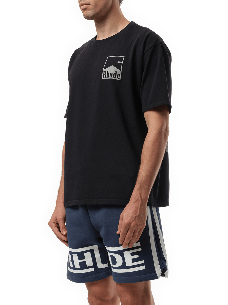 Rhude Rhude Chevron T-Shirt in Vintage Black