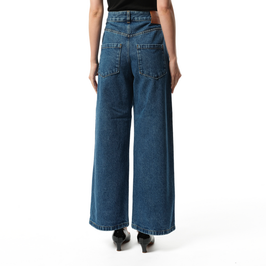 Anagram Baggy Jeans AF in Jeans Blue