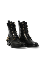 Biker Booty in Black Front View | LANVIN