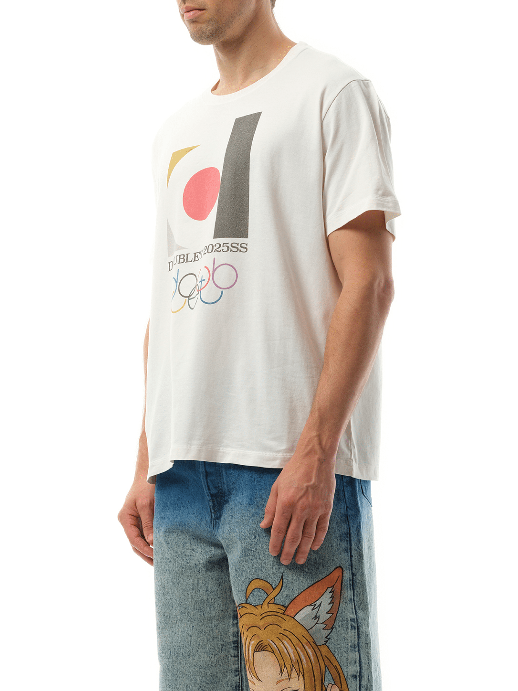 Doublet Doublet 2025SS Logo T-Shirt in White