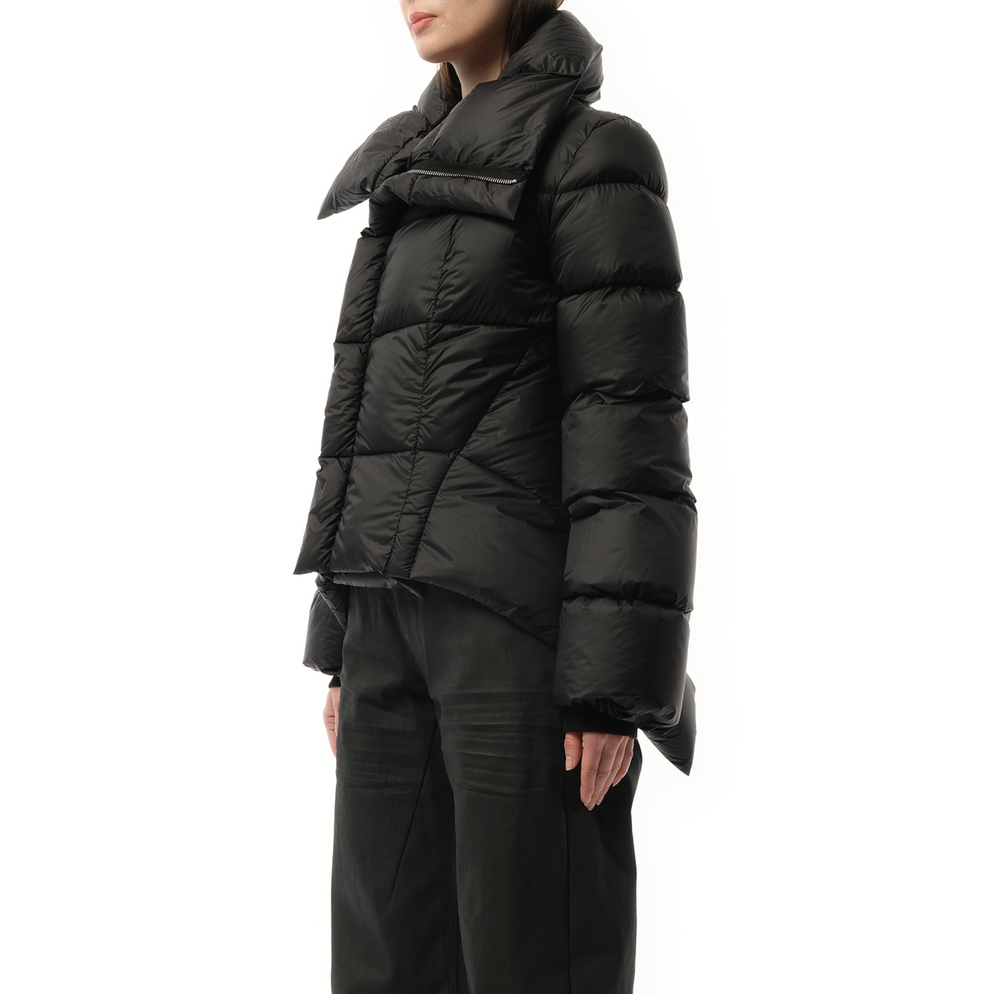 Naska Puffer Duvet in Black