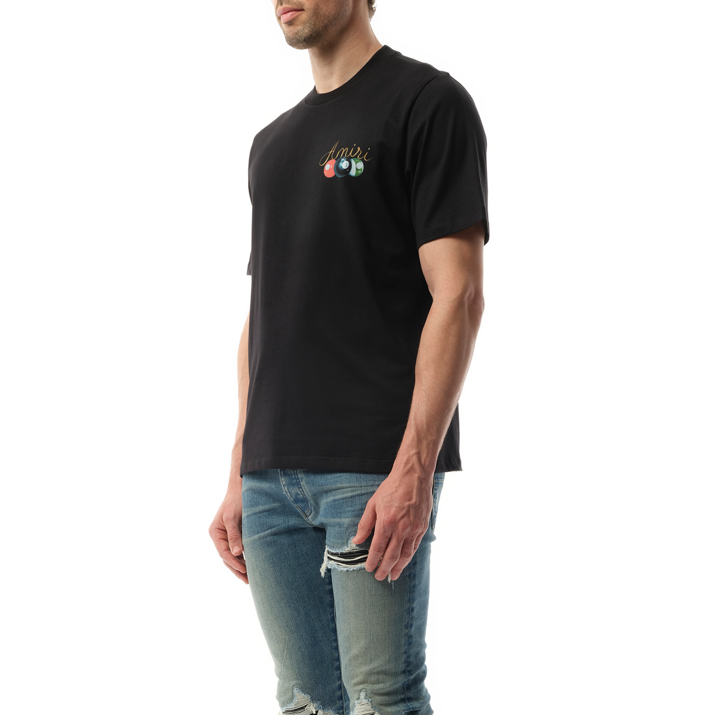 Amiri Pool Cue T-Shirt in Black