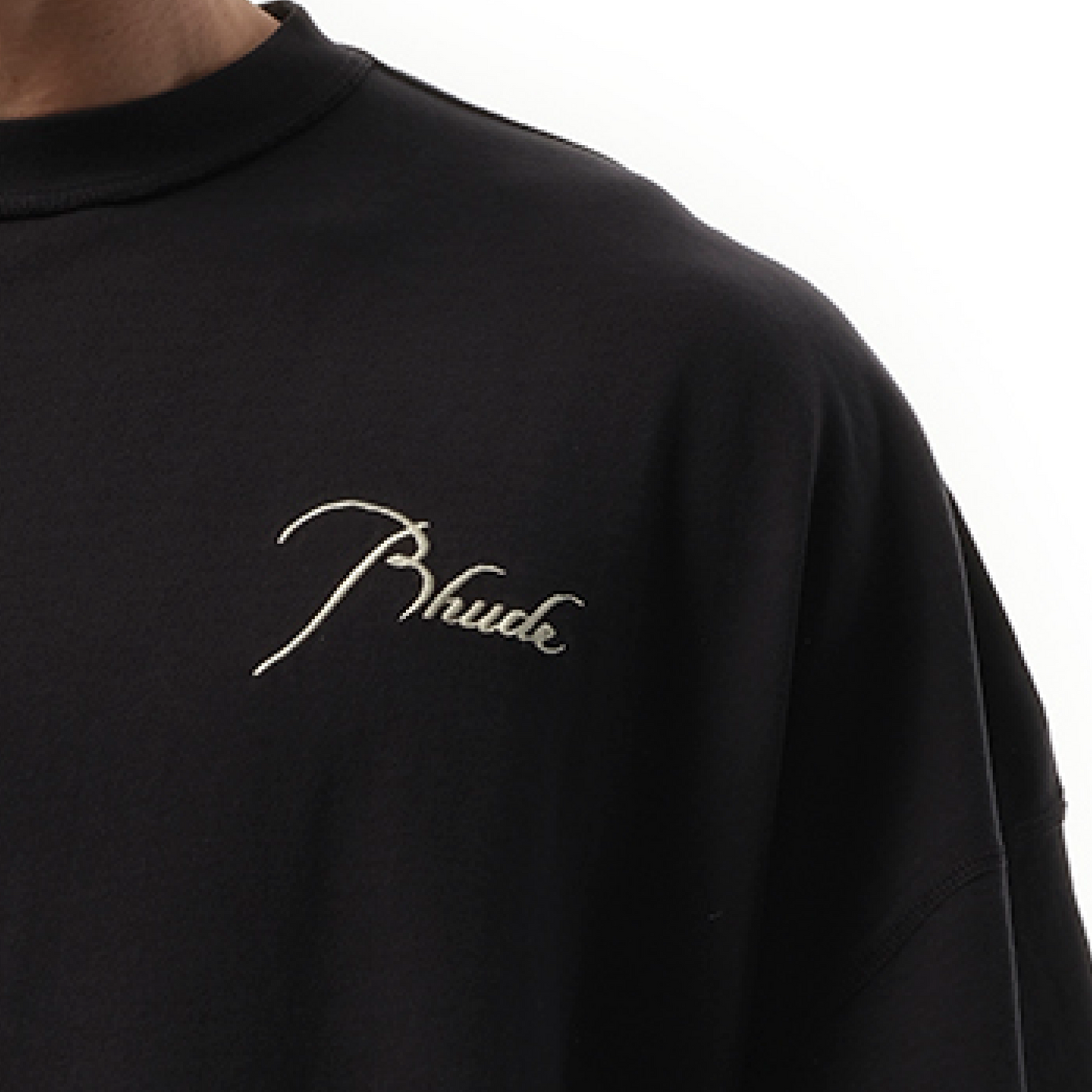 Rhude Reverse T-Shirt in Vintage Black