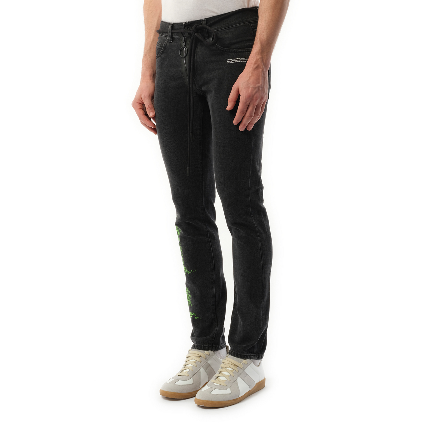 Blur Slim Jeans in Black