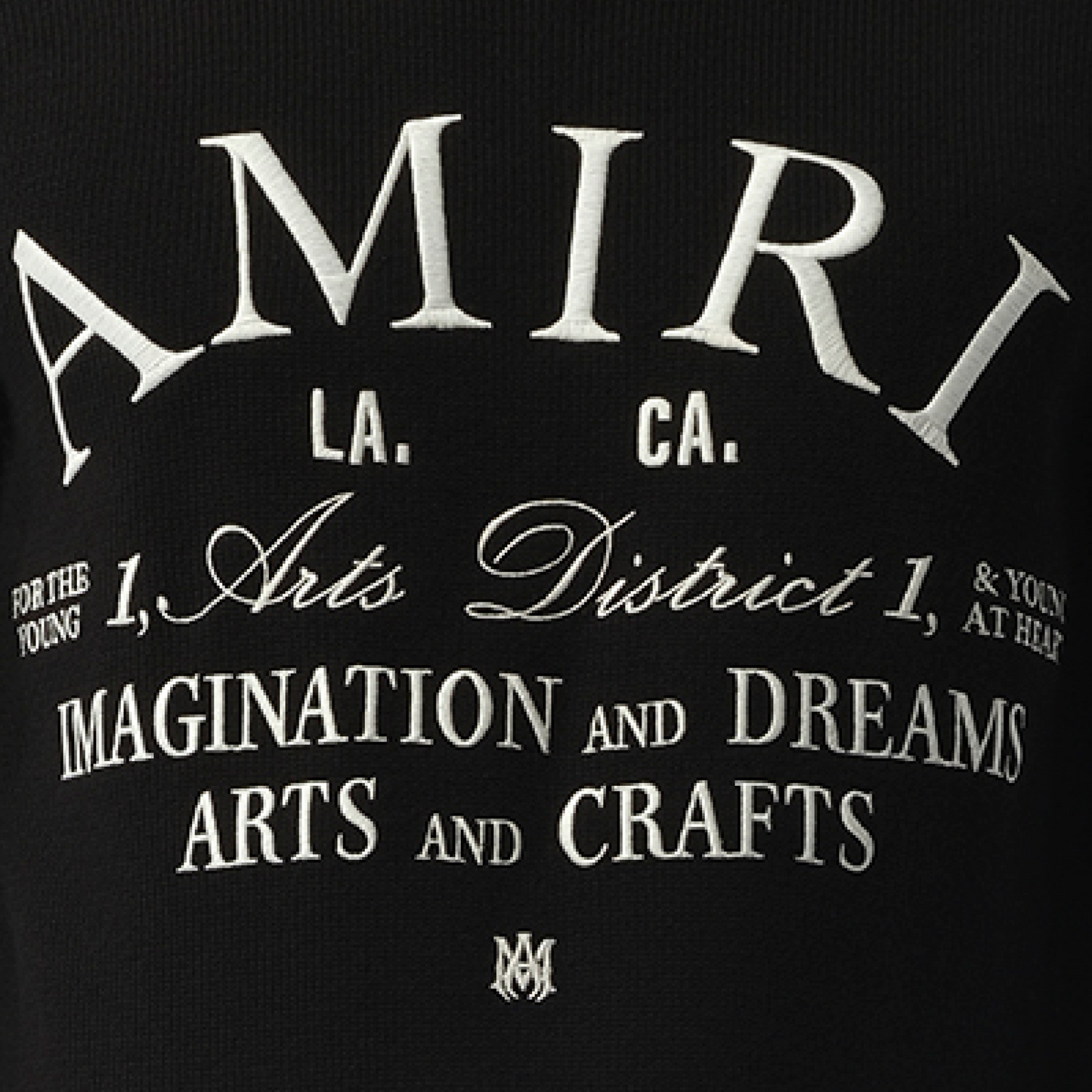 Amiri Arts District Sweater in Black