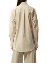 Fitted Shirt in Light Cream