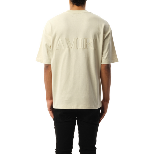 Amiri Oversized T-Shirt in Birch