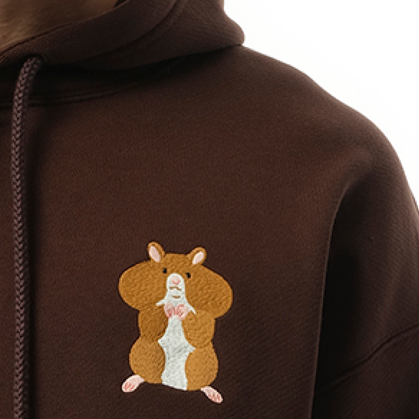 Suna Fujita Hamster Hoodie in Dark Brown