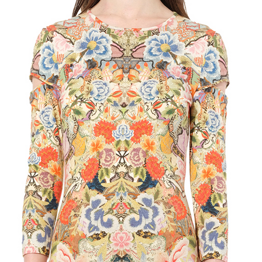 Alexander Mcqueen Dress in Multicolor