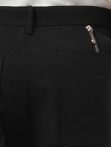 Undercover Zip Detail Casual Pants in Black