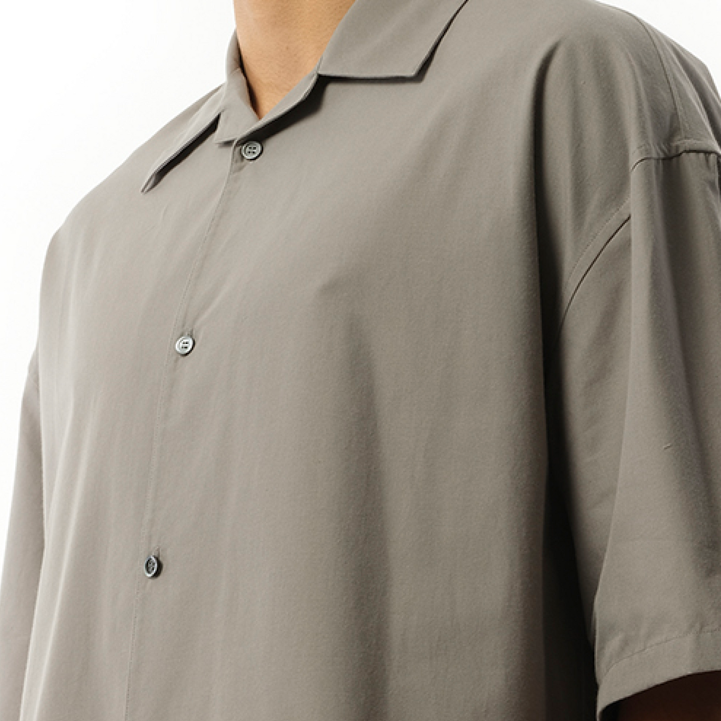 Anagram Short Sleeve Shirt in Grey