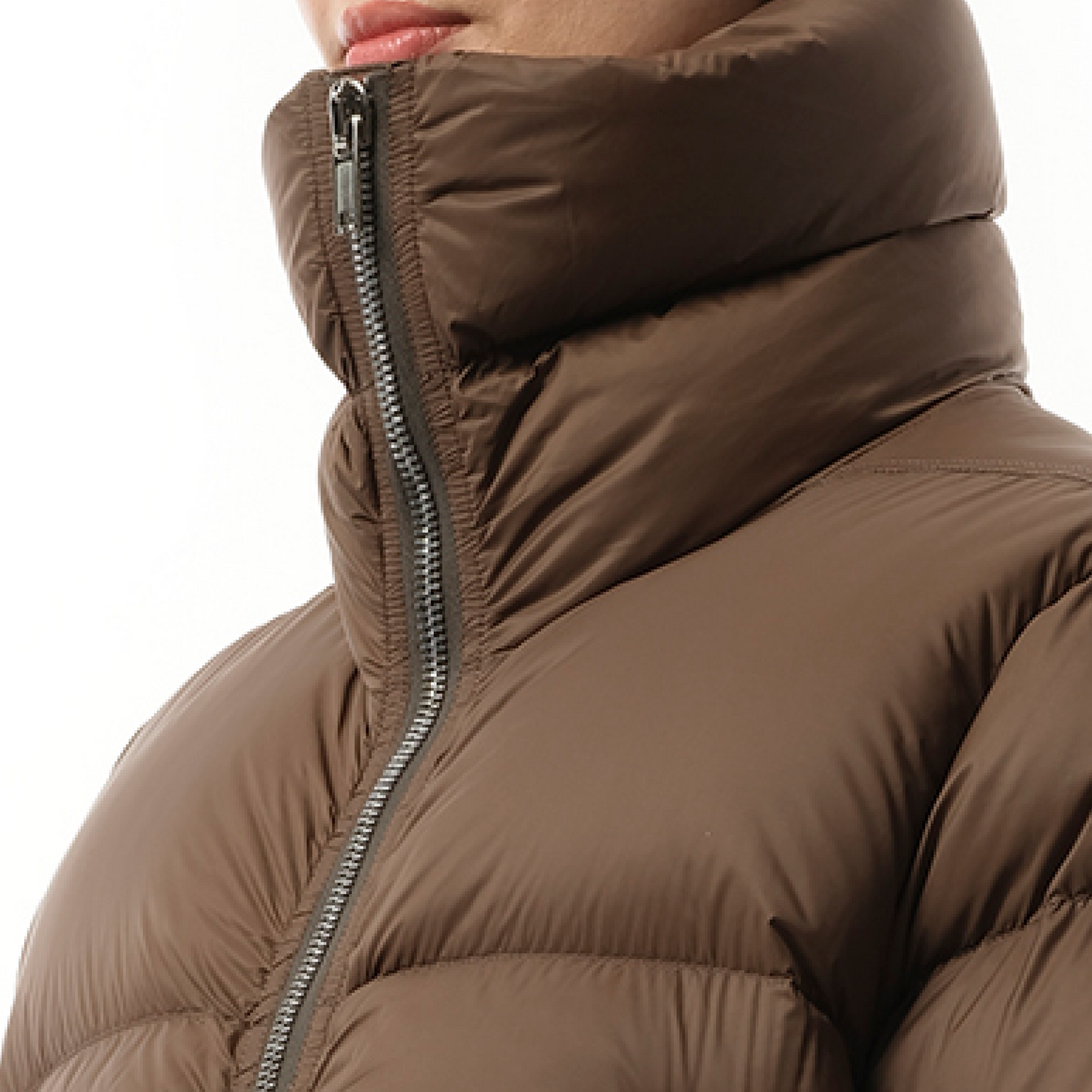 Turtle Down Jacket in Fawn