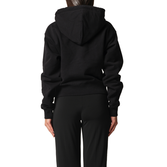 Le Hoodie Gros Grain in Black