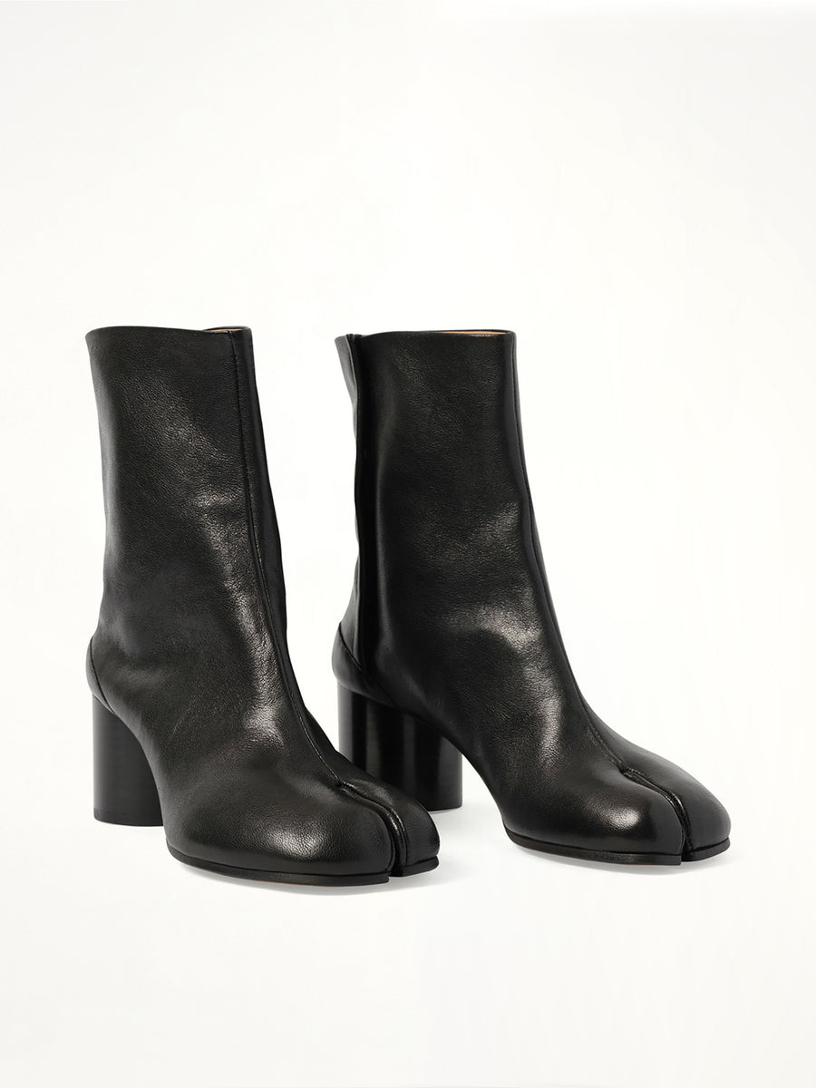 Tabi Ankle Boots 6cm in Black