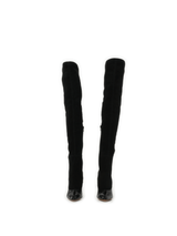 Podium Boots 11.5 in Black Front View | GIVENCHY