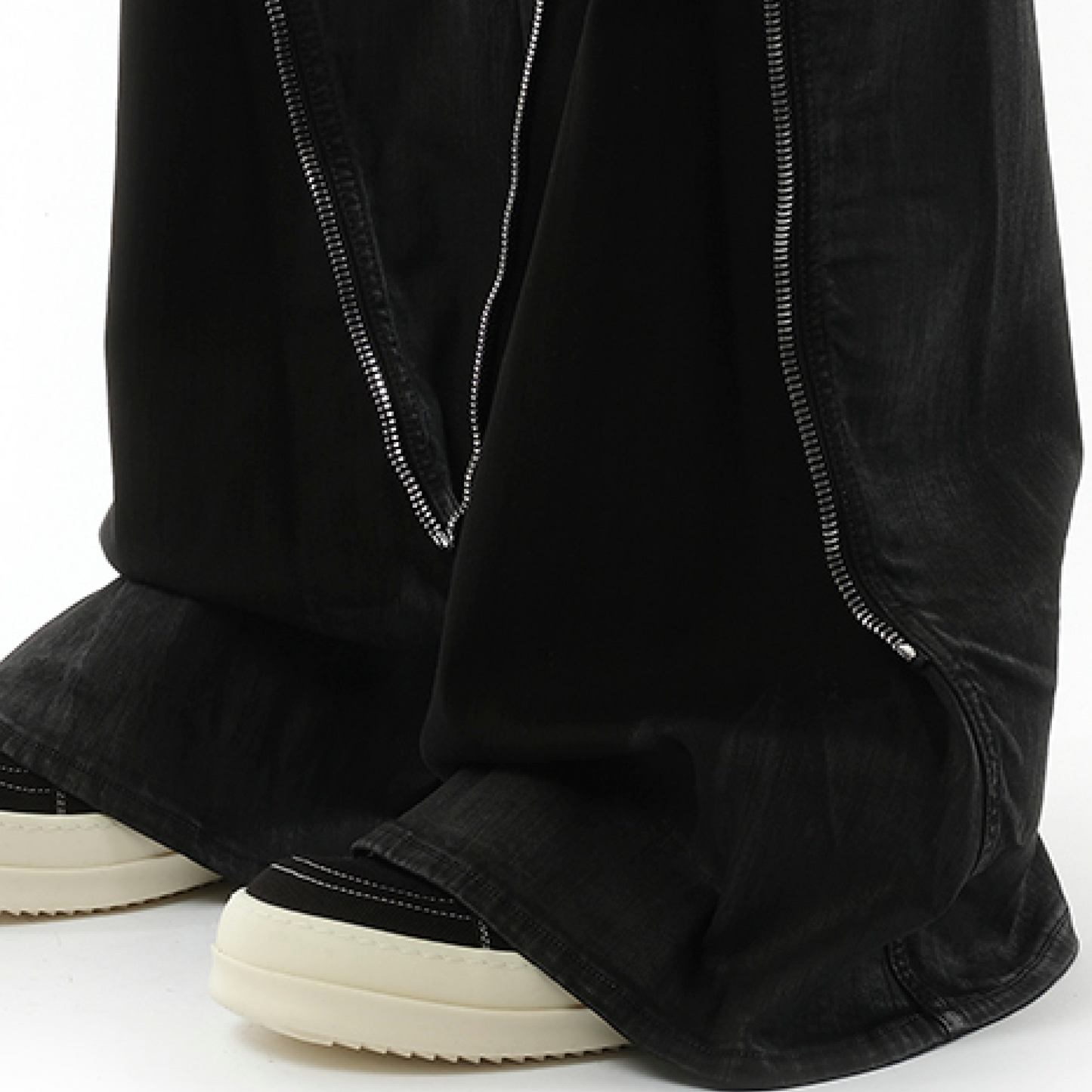 Bolan Banana Denim Pants in Black Wax