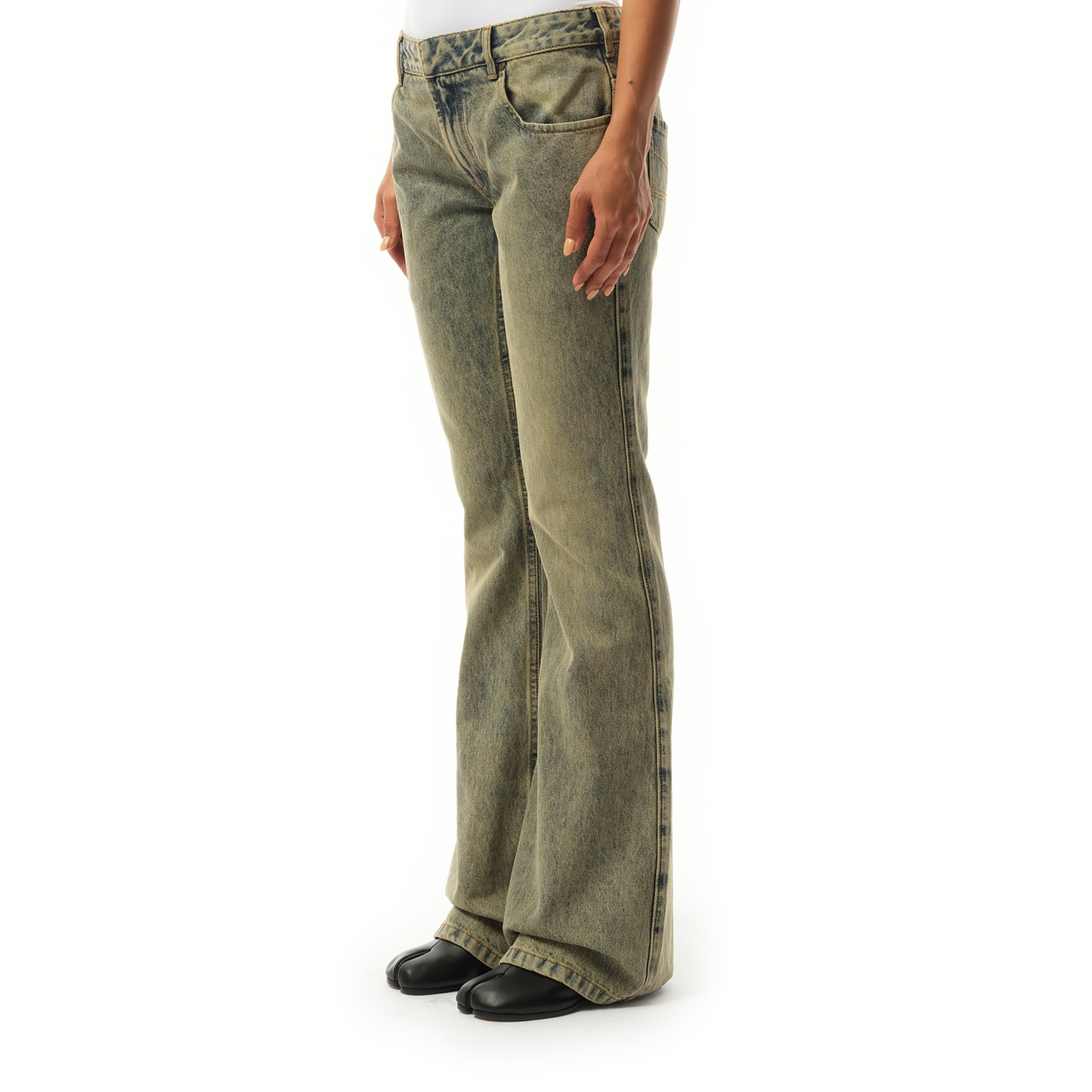 Slim-Flared Jeans in Surfacewave