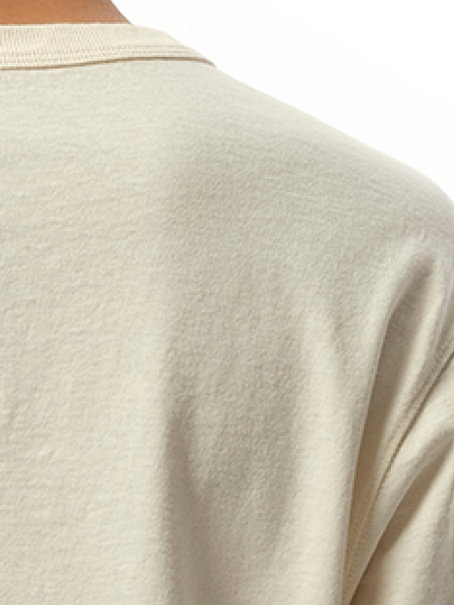 Rick Owens Brad T-Shirt in Natural