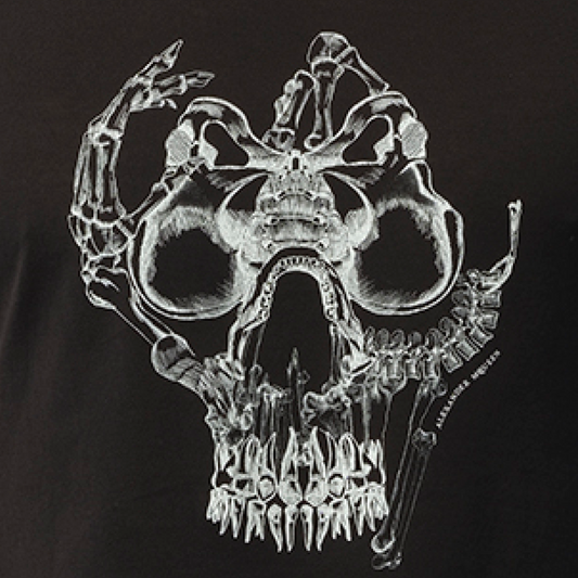 Skull Bones T-Shirt in Black