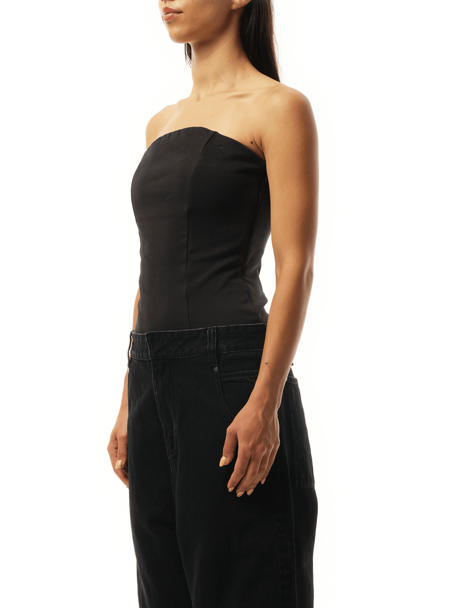 Entire Studios Pipette Bodysuit in Black