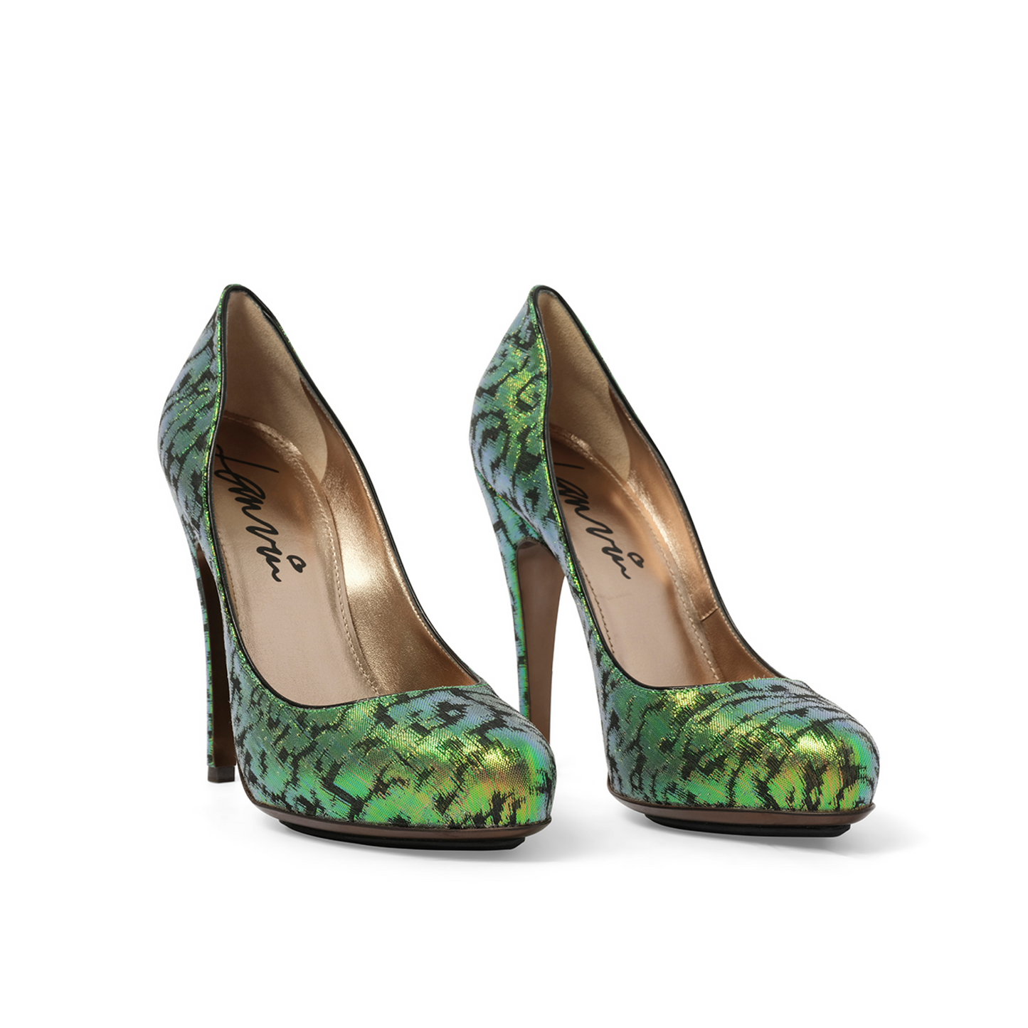 Pump Shoes in Green