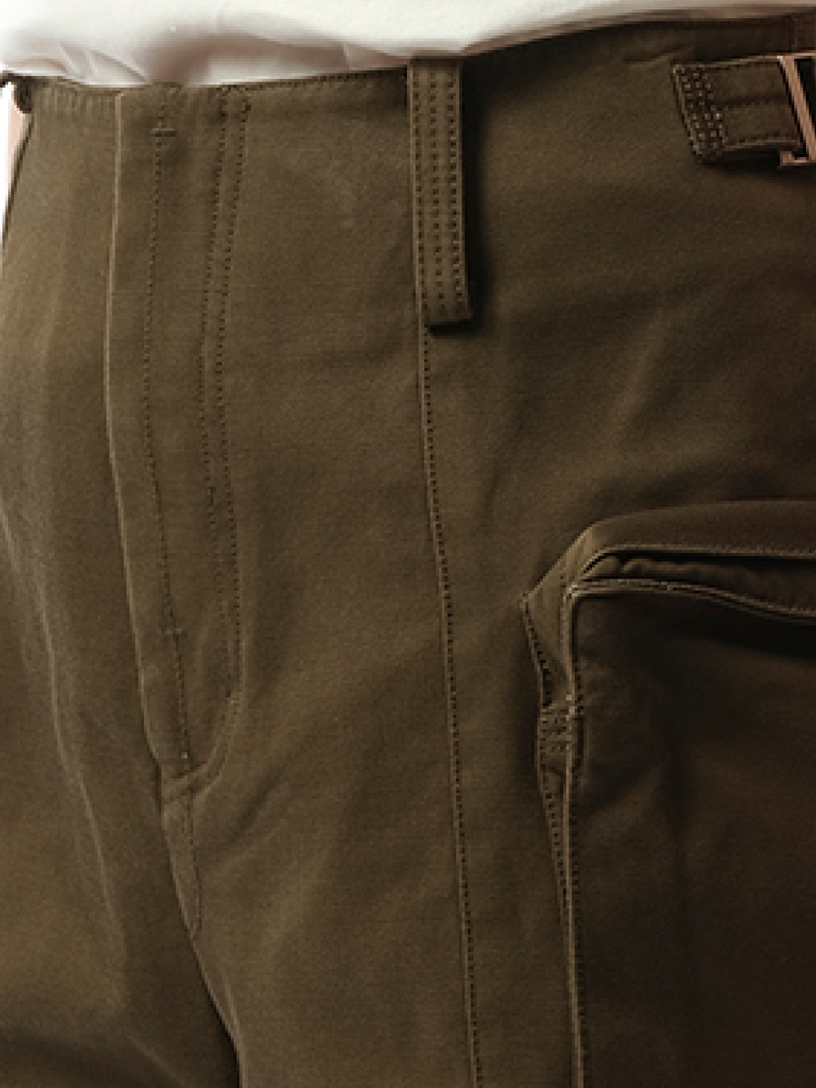 Fax Copy Express Oversized Cargo Pants in Olive